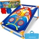 thumbnail image 1 of Juego de lanzamiento de pufs ABERLLS con temática de cohetes con 8 pufs, 1 of 3