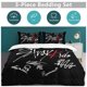 thumbnail image 5 of Stray Kids Bedding Set Duvet Cover Comfortable and Lightweight Cartoon Bedding 3 Piece Bed Set, 5 of 5