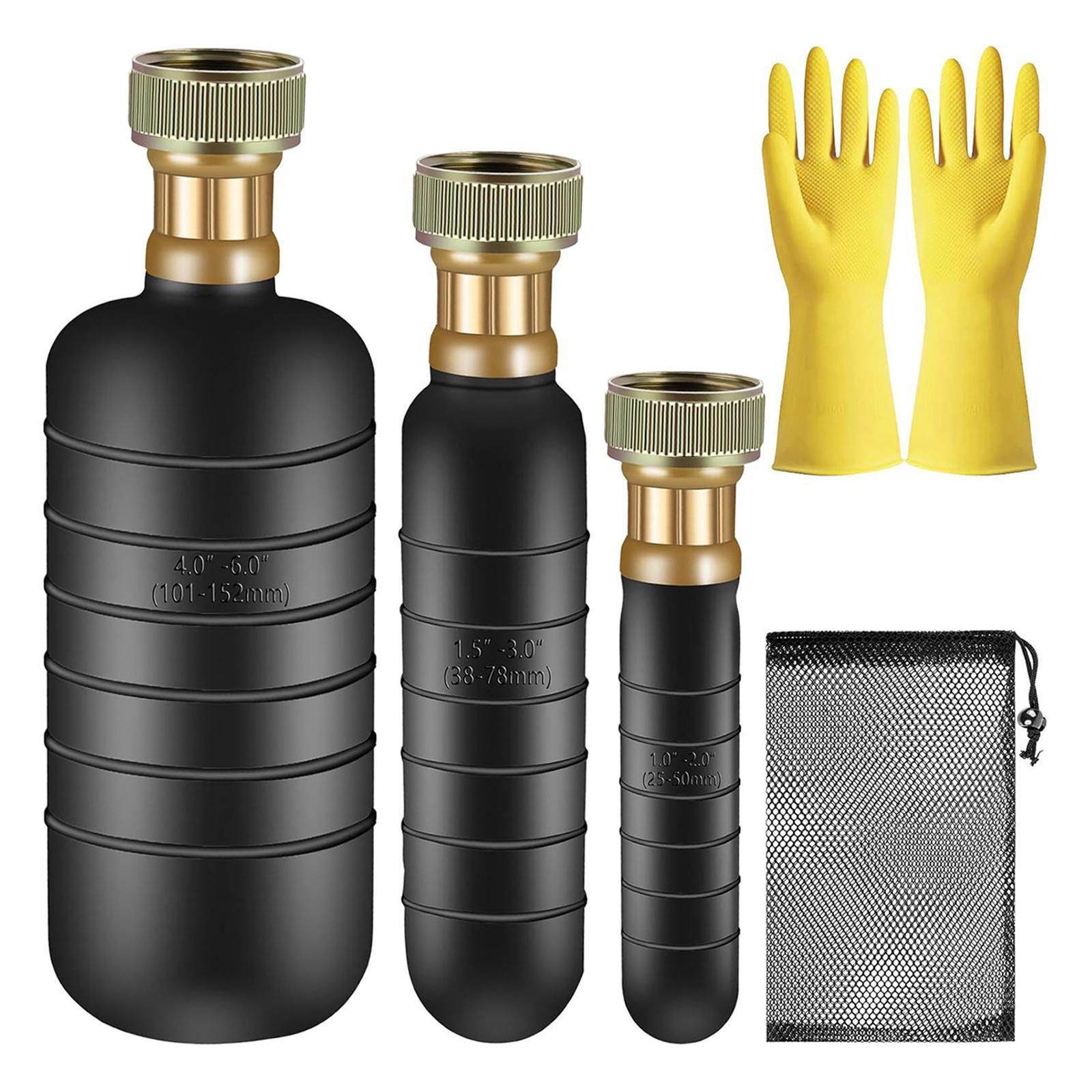 Ioensy - Kit De Vejiga De Drenaje Para Limpieza De Desagües De Cocina, Baño Y Bañera.