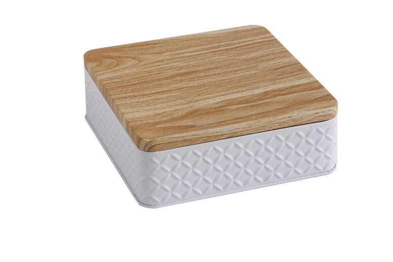 Vgo - Lata Decorativa 17X17X6 Cm