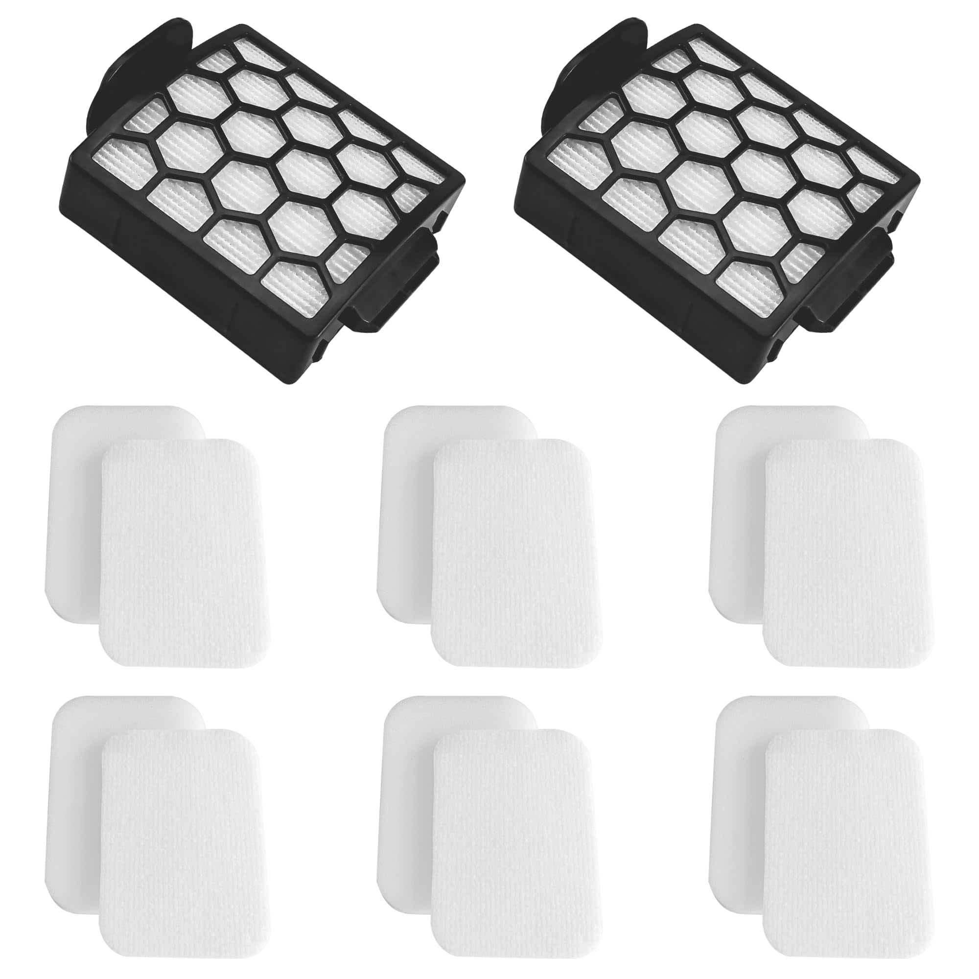 Funmit - Kit De Filtros De Repuesto Para Aspiradora Shark Navigator Zero-m