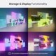 thumbnail image 4 of Panel de iluminación Nanoleaf Blocks Combo XL Smarter Kit 9 paneles, 4 of 9
