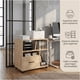 thumbnail image 2 of Mueble De Oficina Archivador Cajonera Y Rueda Multiusos Marrón Claro, 2 of 8