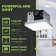 thumbnail image 5 of Ventilador de baño inteligente Homewerks 7148-01-AX con luz LED Alexa, 5 of 8