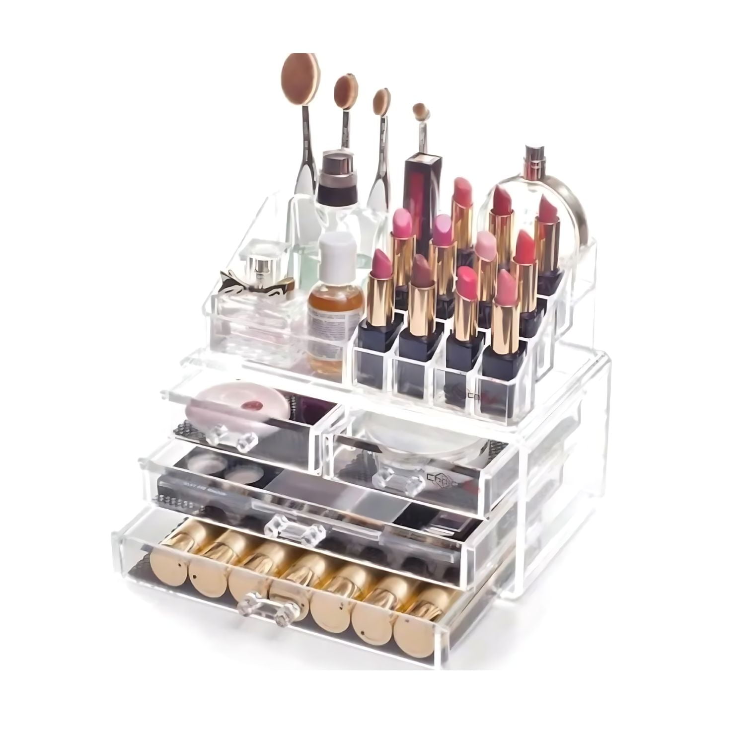 Disparo - Organizador Rectangular 4 Bandejas Mostrador 22cm Coquette