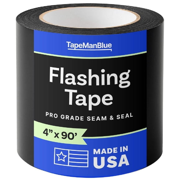 Cinta Flashing TapeManBlue 10 cm x 27 m Negra Impermeable