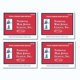 thumbnail image 1 of Tarjetas de Mahjong de la Liga Nacional de Mahjong 2026 – Pack de 4 de gran tamaño, 1 of 9