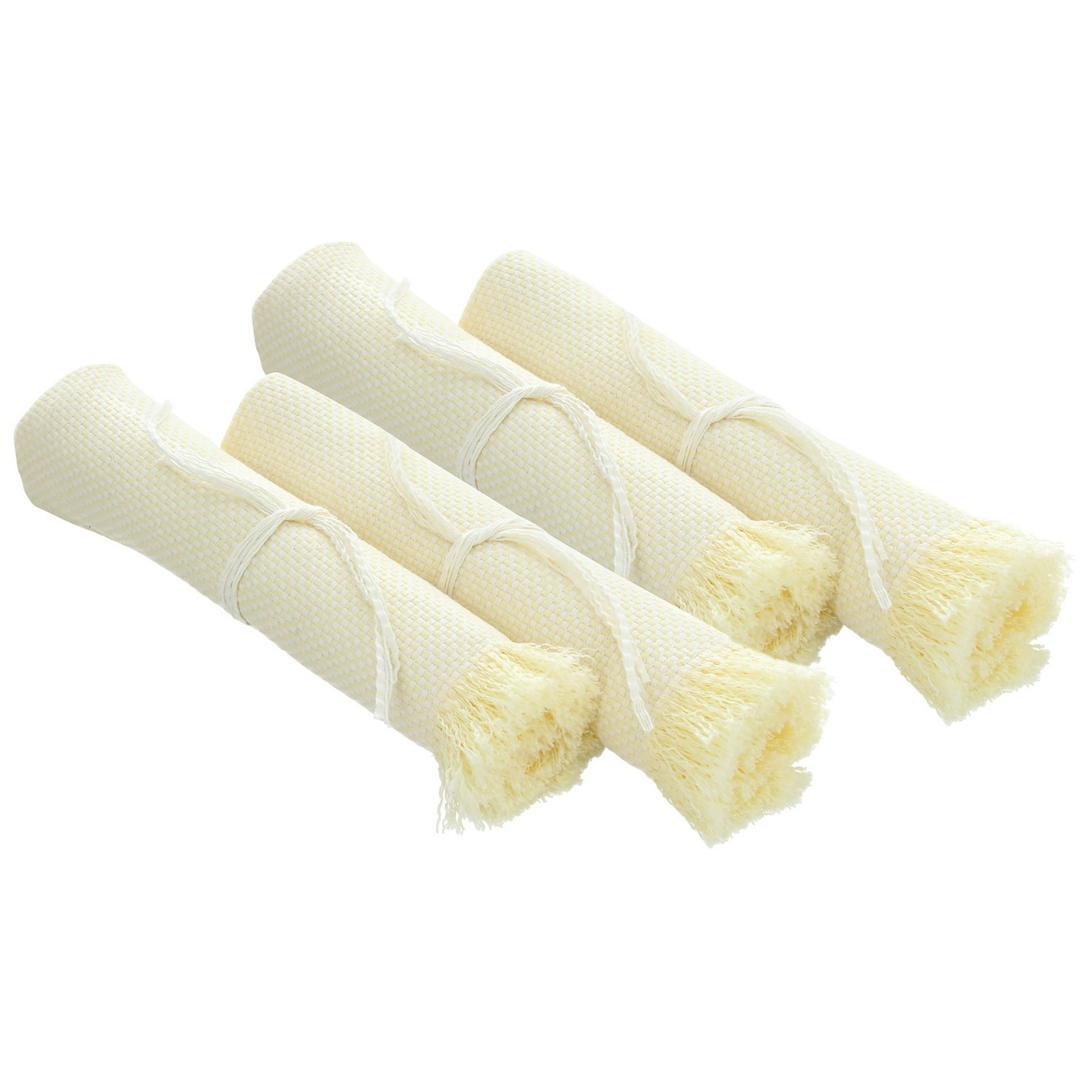 Bellavista Oveja Tome - Set 4 Individuales Tela Rafia - Crudo