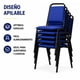 thumbnail image 4 of Silla Multiuso Tapizada Azul para Auditorios y Eventos, 4 of 6