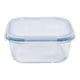 thumbnail image 1 of Contenedor 800ML Vidrio Cuadrado 1 Pieza Transparente, 1 of 3