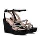 thumbnail image 2 of Sandalia Plataforma Negro Fiesta Qiu319 Mujer, 2 of 3