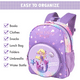 thumbnail image 2 of Children's Schoolbag Cartoon Mermaid Dinosaur Astronaut Unicorn Kindergarten Backpack Lightweight Backpack For Boys And Girls Travel Backpack, 2 of 3