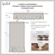 thumbnail image 5 of Par de paneles de cortina Greenland Home Fashions Phoenix de 84 pulgadas, 5 of 5