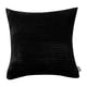 thumbnail image 1 of Funda De Almohada De Pana Suave De 45 X 45 Cm, Funda De Almohada Para Sofá, Dormitorio, Habitación De Invitados, Color Negro, 1 of 3