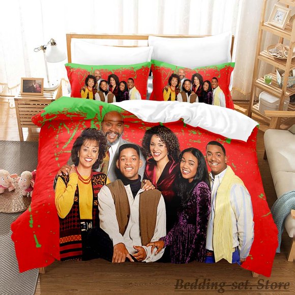New Popular The Fresh Prince of Bel-Air Bedding Set Bed Set Adult Kid Bedroom Duvetcover Sets