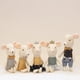 thumbnail image 3 of Juego de 5 muñecos de peluche Legmic Mouse, 3 of 8
