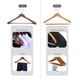 thumbnail image 4 of Perchas de madera para trajes Nature Smile Luxury, paquete de 6, color retro, 4 of 7