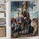 thumbnail image 5 of Gen V-theme 4-Piece Shower Curtain Set with Rugs, Waterproof Bathroom Decor Set Includes Bath Mat, U-Shaped Rug, Toilet Lid Cover and Curtain with Hooks, 5 of 6