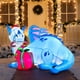 thumbnail image 4 of Joiedomi Dragon inflable navideño de 6 pies con LED para exteriores, 4 of 9