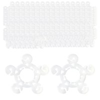 Magideal - 100X Clips Para Globos Regalos A Granel Para Decoración De Arcos De Globos Conectores Para Globos Estilo B 108 Pulgadas
