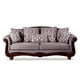 thumbnail image 2 of Sofa Catania 3 Cuerpos Clásico Tela Velvet Gris, 2 of 7