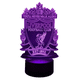thumbnail image 3 of Lampara Ilusion 3D Liverpool de 7 colores, Base touch, 3 of 6