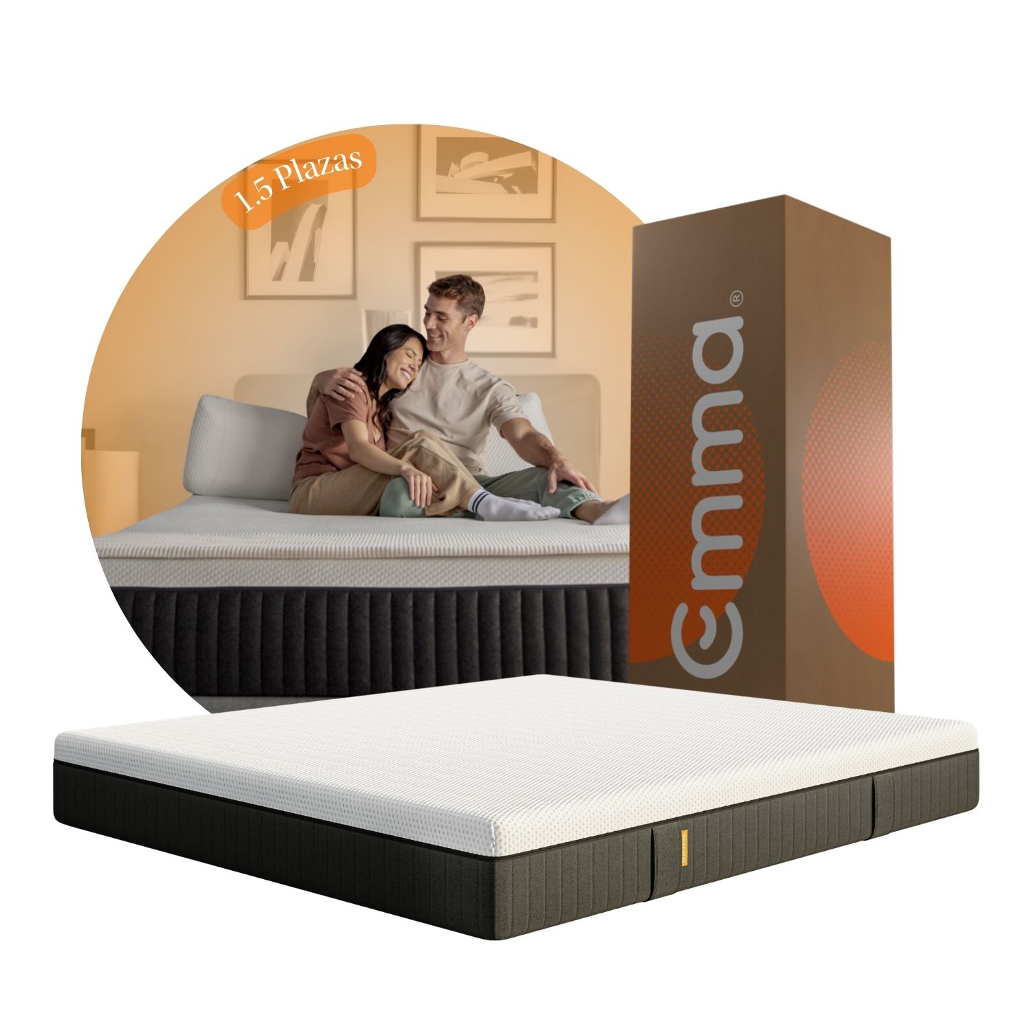 Emma - Colchón Hybrid Premium 1.5 Plazas