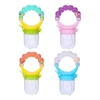 Genérico - Set 9 Mordedor Chupete Juguete Frutas Alimentador Bebe Lau