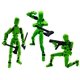 thumbnail image 4 of Figura de acción móvil Toy Figure QAONIE Dummy de 8.1 pulgadas, color verde, 4 of 6