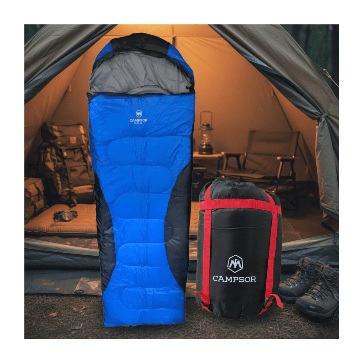 Genérico - Saco De Dormir Extremo -10° + 10° Camping Trekking