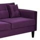 thumbnail image 4 of Sofa New Retro 3c Felpa 00 Morado, 4 of 6