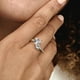 thumbnail image 2 of Anillo Pandora Doble Corazón Dorado 14k Talla 8.5, 2 of 5