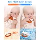 thumbnail image 5 of Mordedera Omnilove con agua, congelable, rana naranja, 3+ meses, 5 of 9