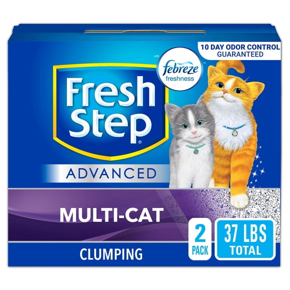 Arena para Gatos Fresh Step Advanced Multi-Cat 16.78 kg