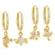 thumbnail image 5 of 4 Pendientes Colgantes De Aro Para Niñas Adolescentes Para Novia, Madre, Esposa, 5 of 5