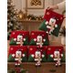 thumbnail image 5 of Pack de 6 Fundas para Cojín Navideñas 45x45 cm Colección Premium en Relieve 3D, 5 of 8