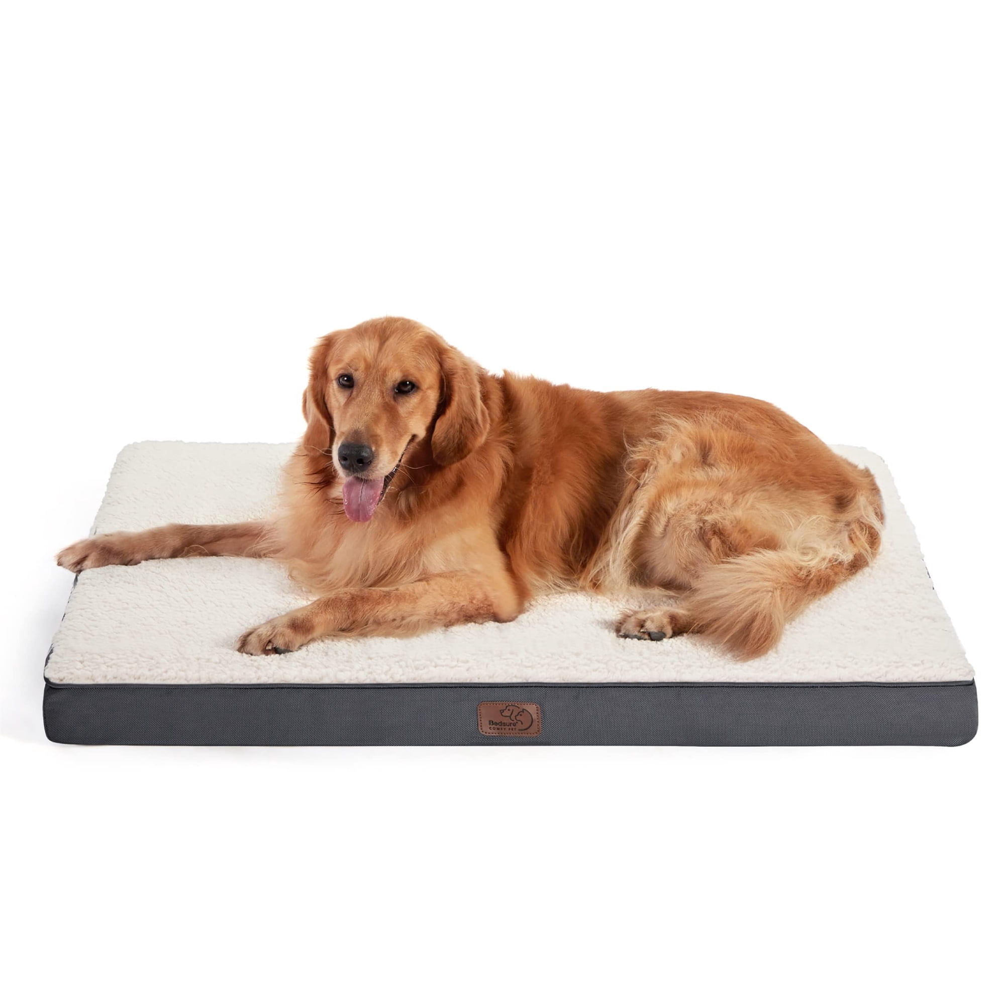 Bedsure - Cama Ortopédica Para Perros, Extra Grande, Con Funda Extraíble