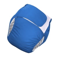 Magideal - Pañales De Tela Para Adultos Envolturas Ropa Interior Protectora Ajustable Lavable Secado Rápido Resistente Cómodo De Usar Protección Contra Fugas Par Azul Oscuro