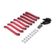 thumbnail image 1 of 8x Reemplazo De La Barra De Dirección De La Barra De Tracción Para La Modificación De Vehículos D90 D91 D96 Rojo, 1 of 5