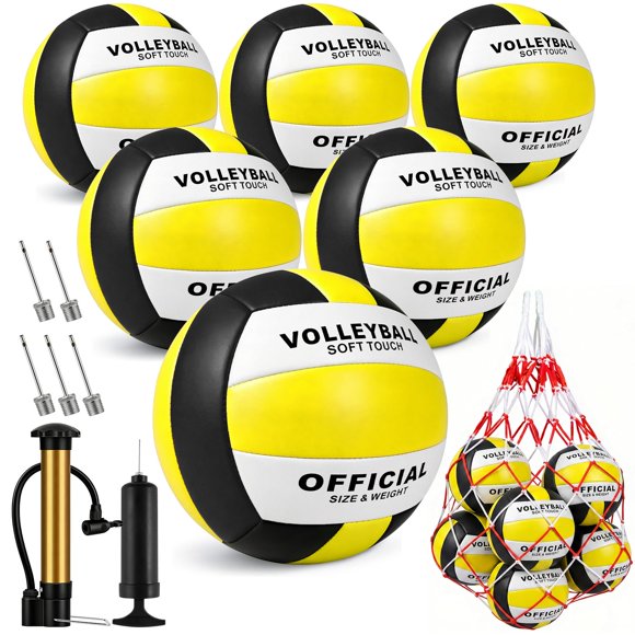 Sbarklo Voleibol Tamaño 5 Pack de 6 - Impermeable y Suave