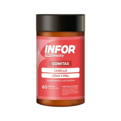 Suplemento Alimentario Beauty Gomitas 60 Un Infor Pro