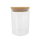 thumbnail image 1 of Frasco especiero c/tapa madera vidrio 9x11cm 500ml, 1 of 2