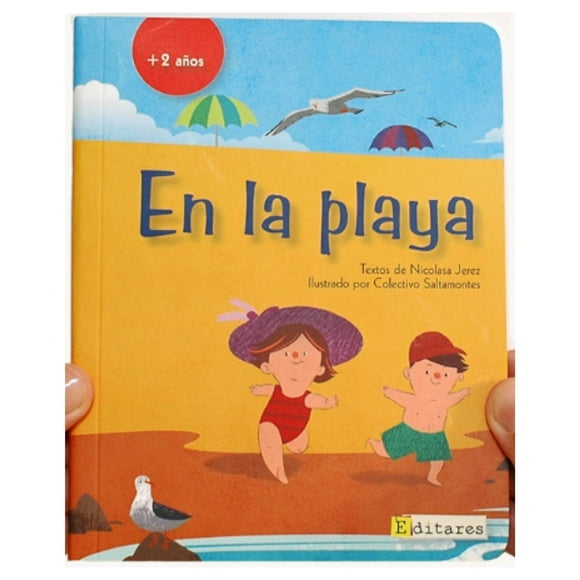 En la playa blanco