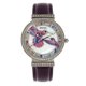 thumbnail image 1 of Reloj Bertha Emily - Brazalete de piel de madreperla, color plateado y morado, 1 of 3
