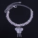 thumbnail image 1 of Shiny Rhinestone Heart Pendant Anklet - Stylish Female Accessory for Ankle Bracelet Jewelry Gift, 1 of 5