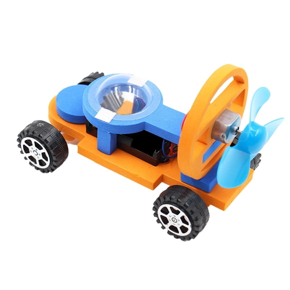 Tecnología De Experimento De Ciencia De Regalo De Coche De Energía Eólica Eléctrica Para La Escuela