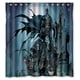 thumbnail image 1 of Cortina de ducha de Batman, juego de cortina de baño con ganchos, tamaño 66 x 72 pulgadas, 1 of 3
