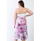 thumbnail image 4 of Vestido Midi Sin Mangas Con Estampado De Flores Rosas, 4 of 5