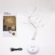 thumbnail image 1 of 1pc LED Bonsai Tree Light Artificial Lighted Tree AA Battery USB Operated 108 Headlamp Adjustable Branches, Not Include Battery, 1 of 2