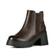 thumbnail image 1 of Botin Mujer Casual Eco Cuero Con Felpa Vintage Weide CZY612, 1 of 9